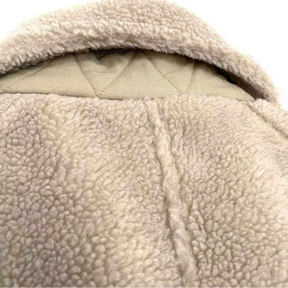 70’s Vibes Sherpa Full Zip Women’s Jacket- Med - Picture 5 of 10